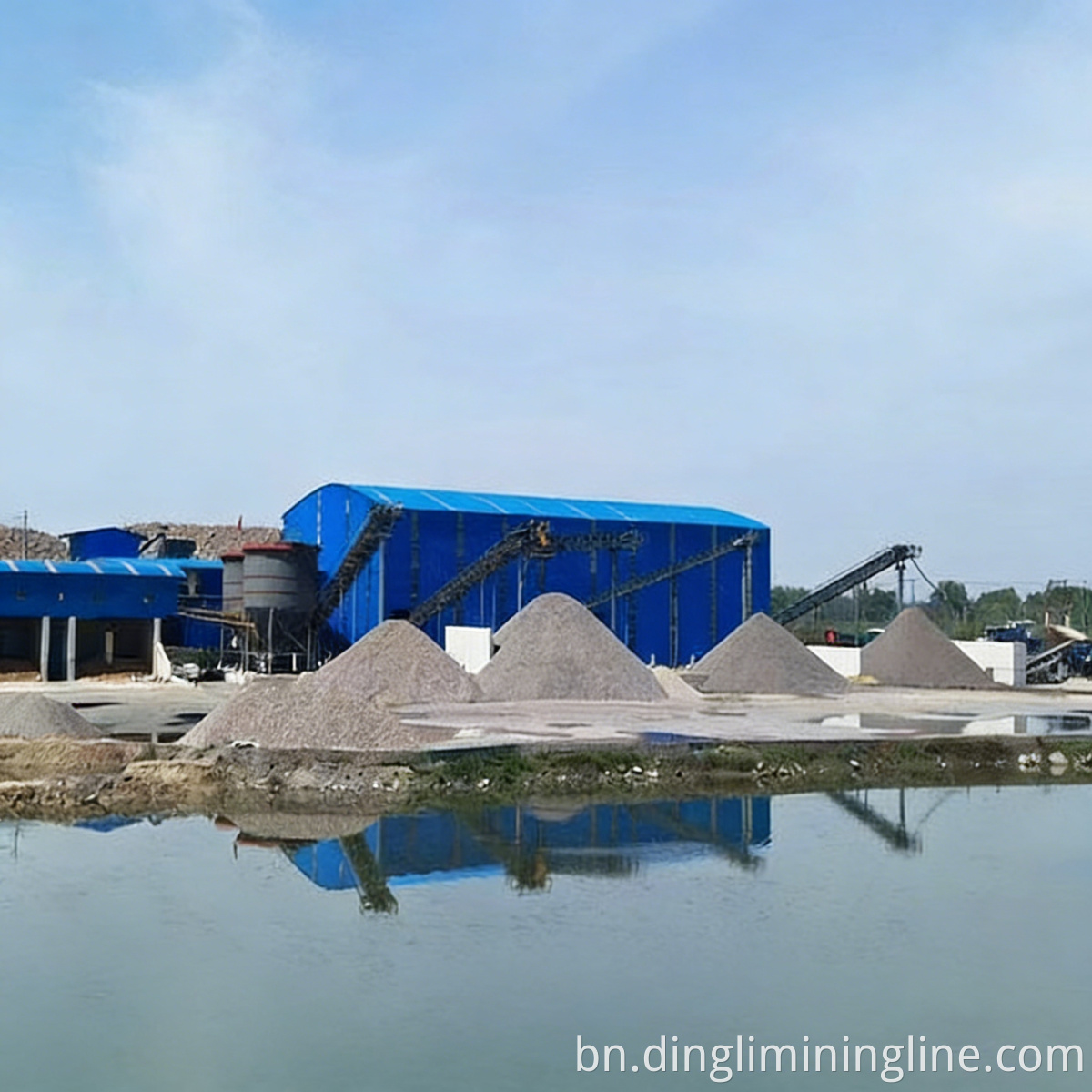 Integrated Crushing & Washing Stone Line